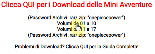 Selezione Mini Avventure One Piece